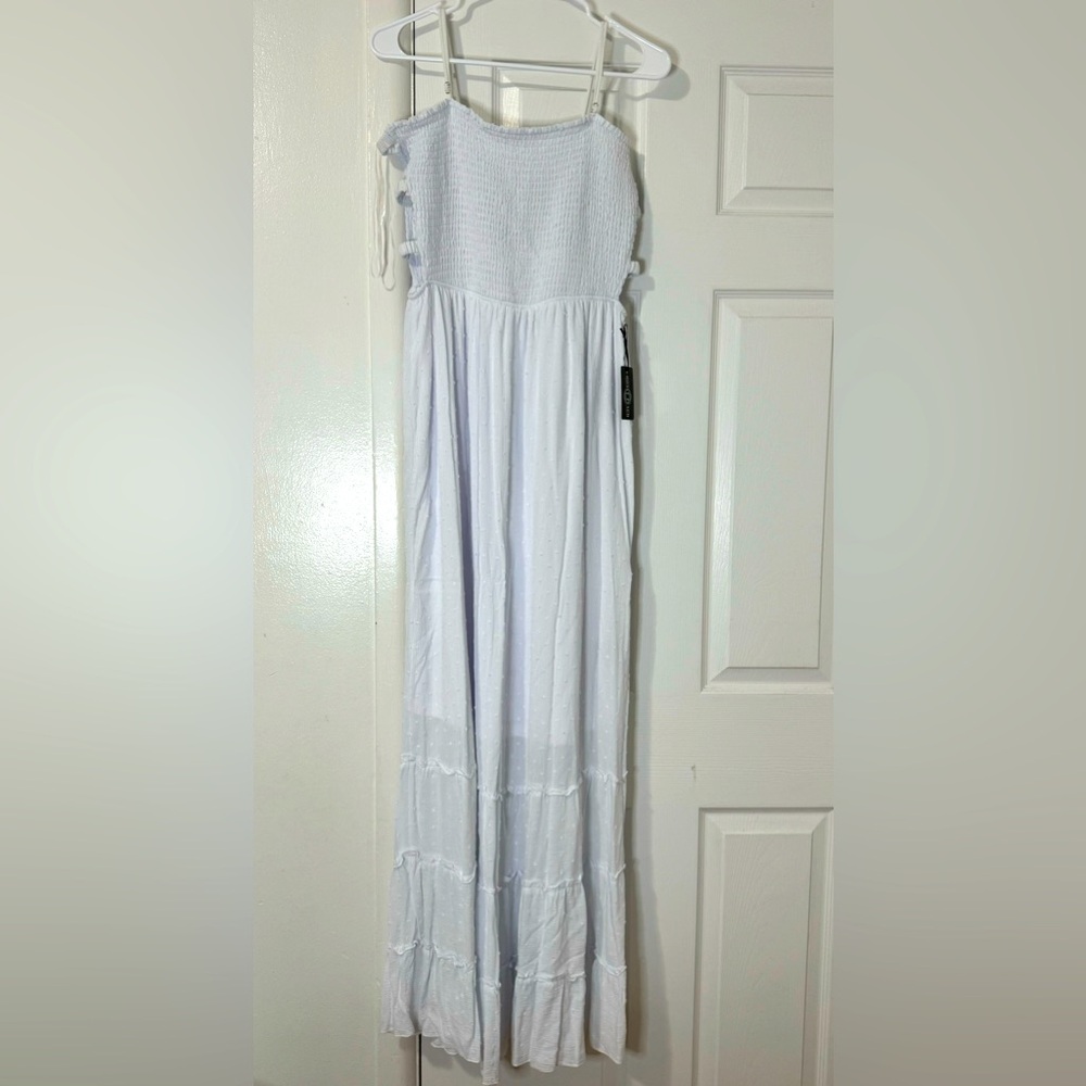 White long dress